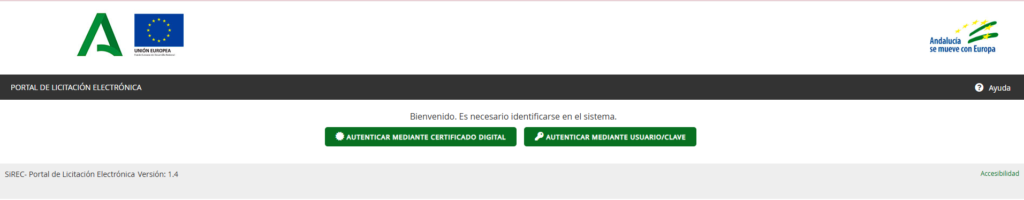 LOGIN sirec