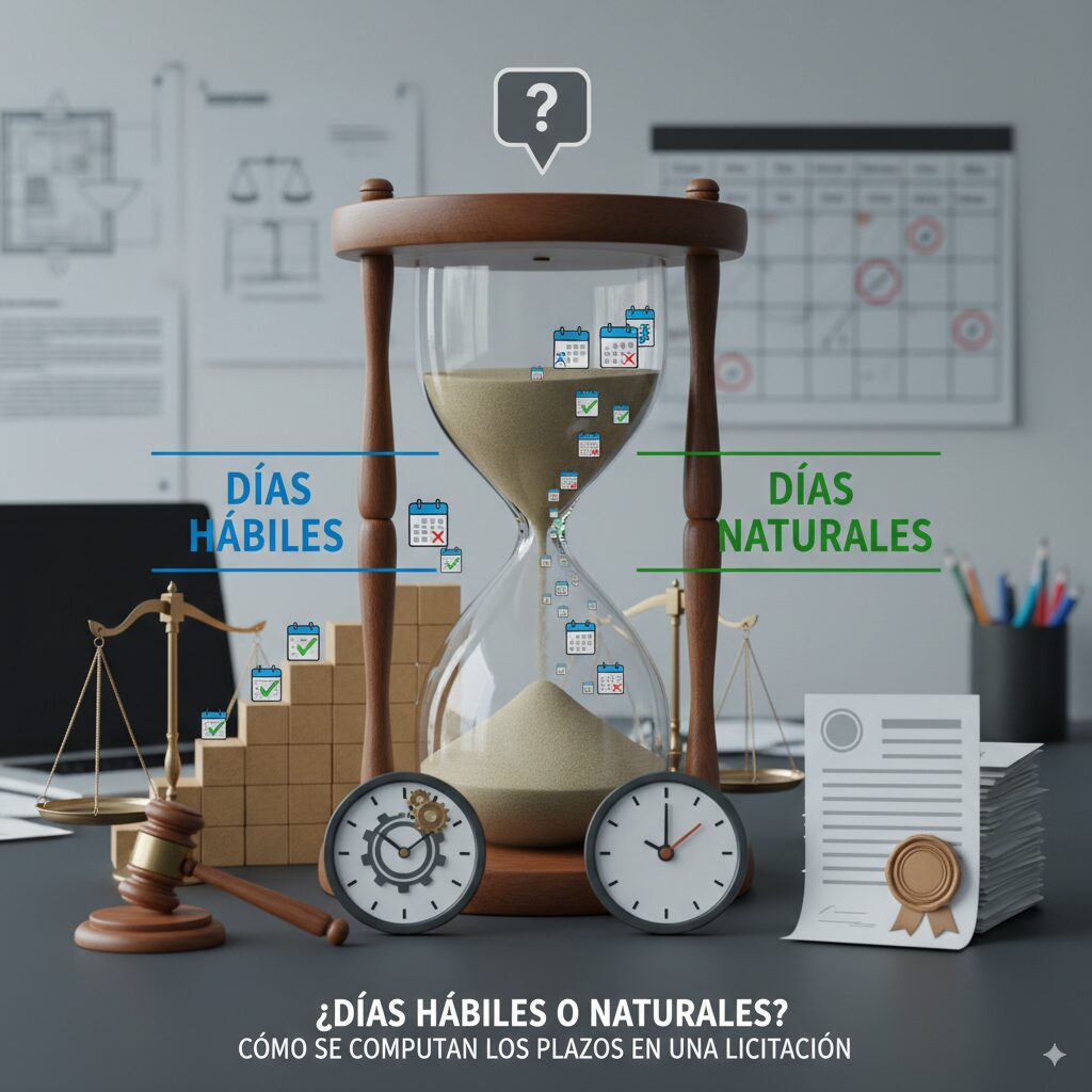 plazo licitaciones días hábiles o días naturales