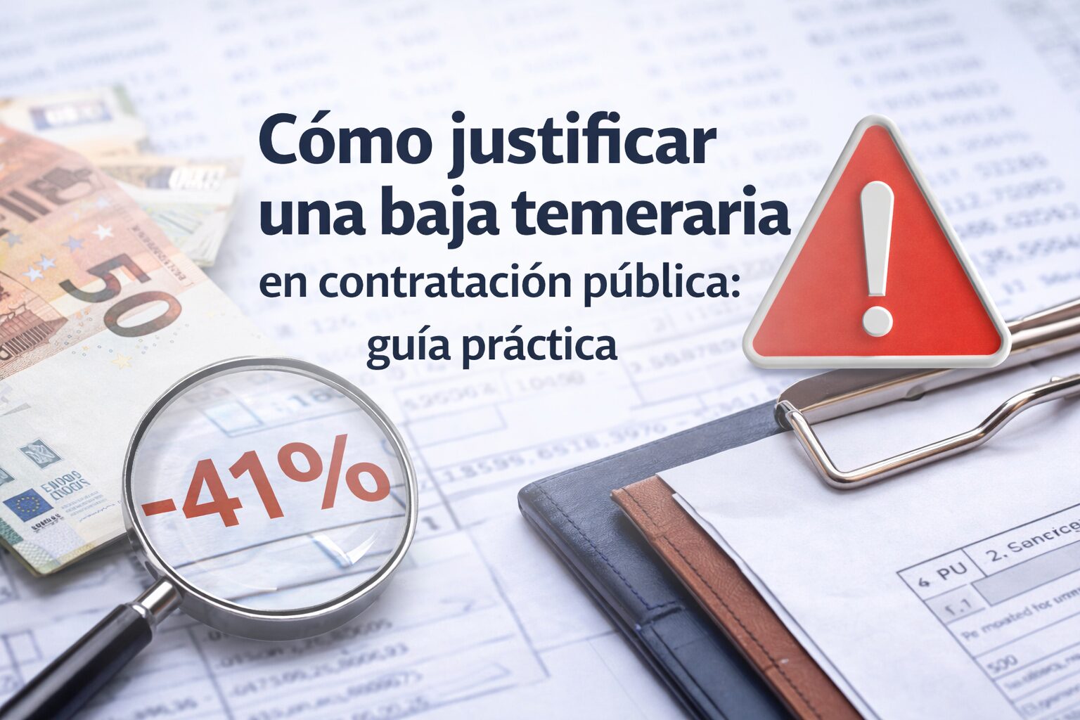 Justificación de baja temeraria en contratación